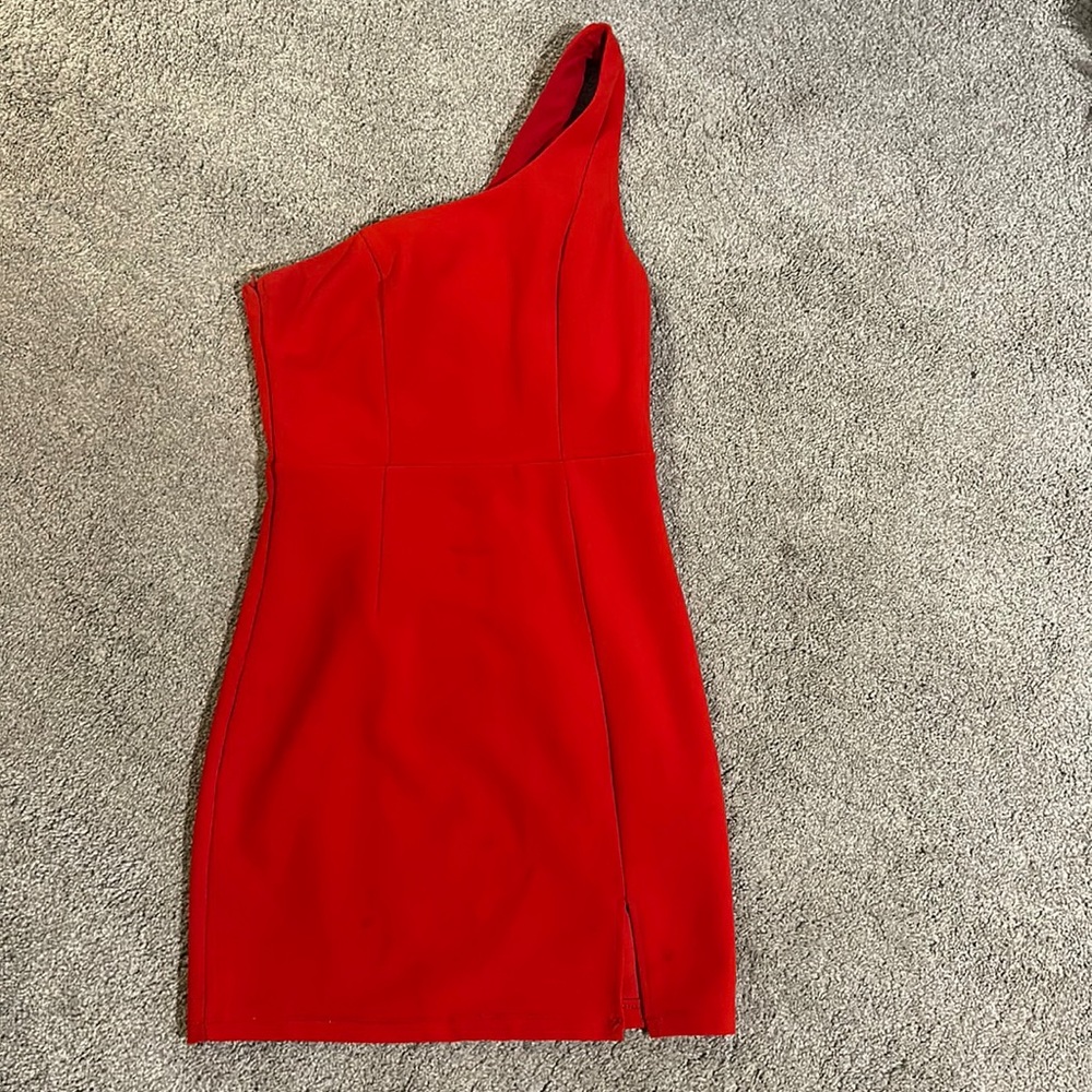 Hello molly red formal dress